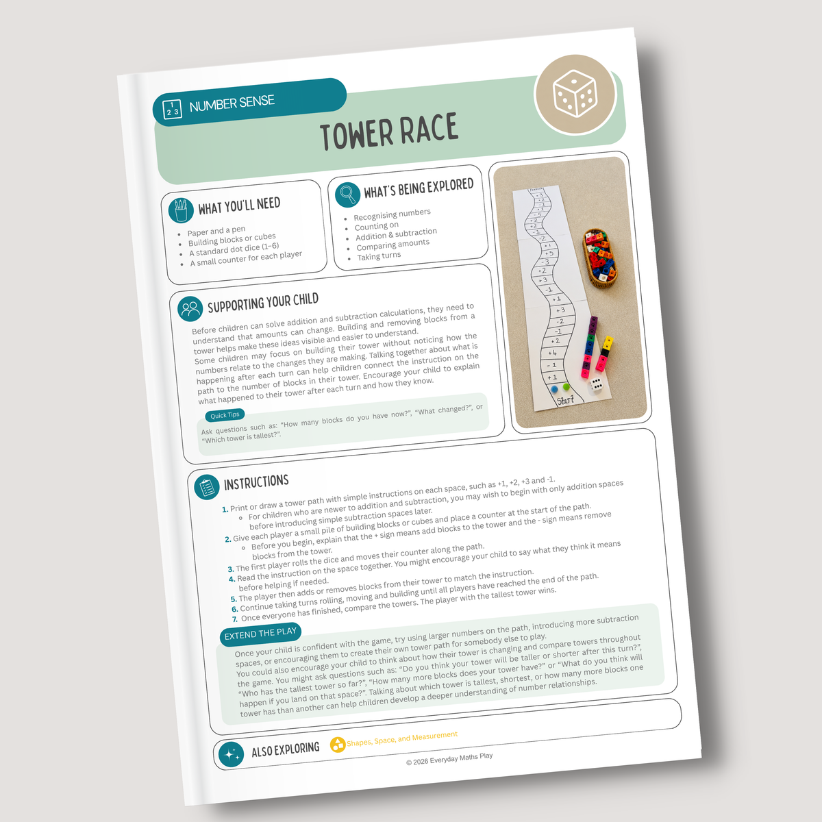 Reception Play & Learn Bundle (Ages 4 – 5)