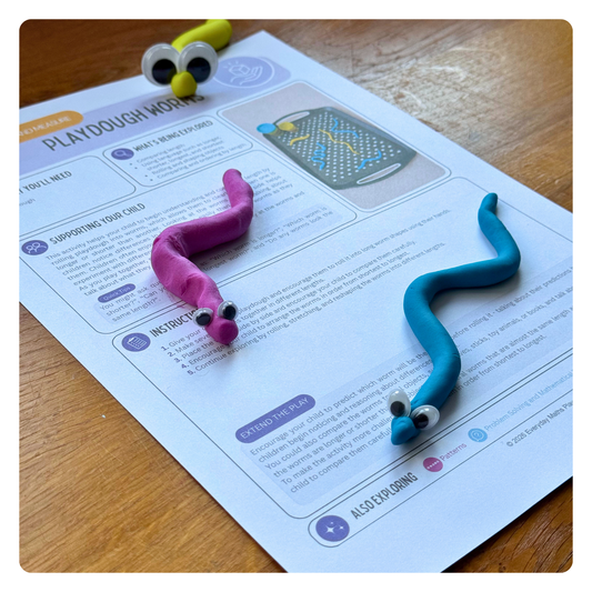 Playdough Worms
