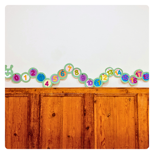 Caterpillar Number Line