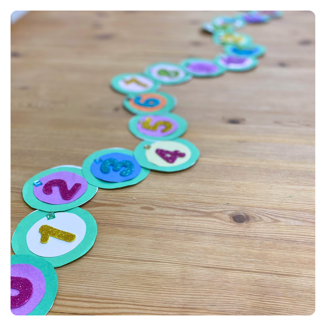 Caterpillar Number Line