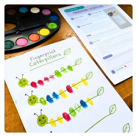 Fingerprint Caterpillars