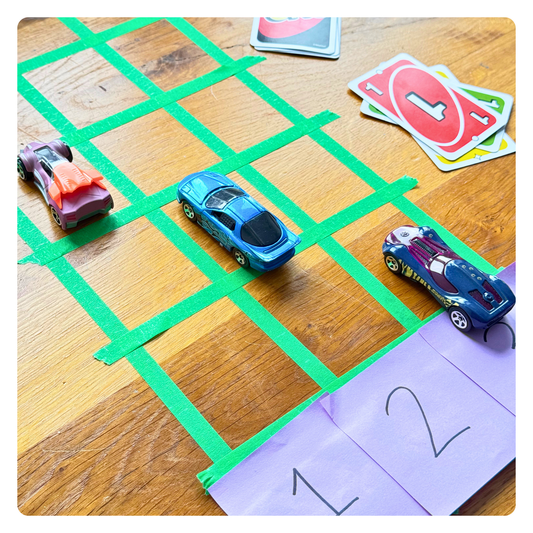 Number Hunt Toy Race
