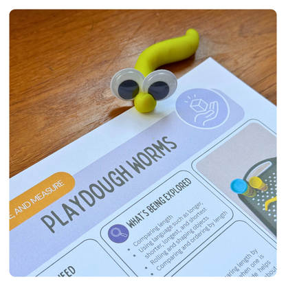 Playdough Worms