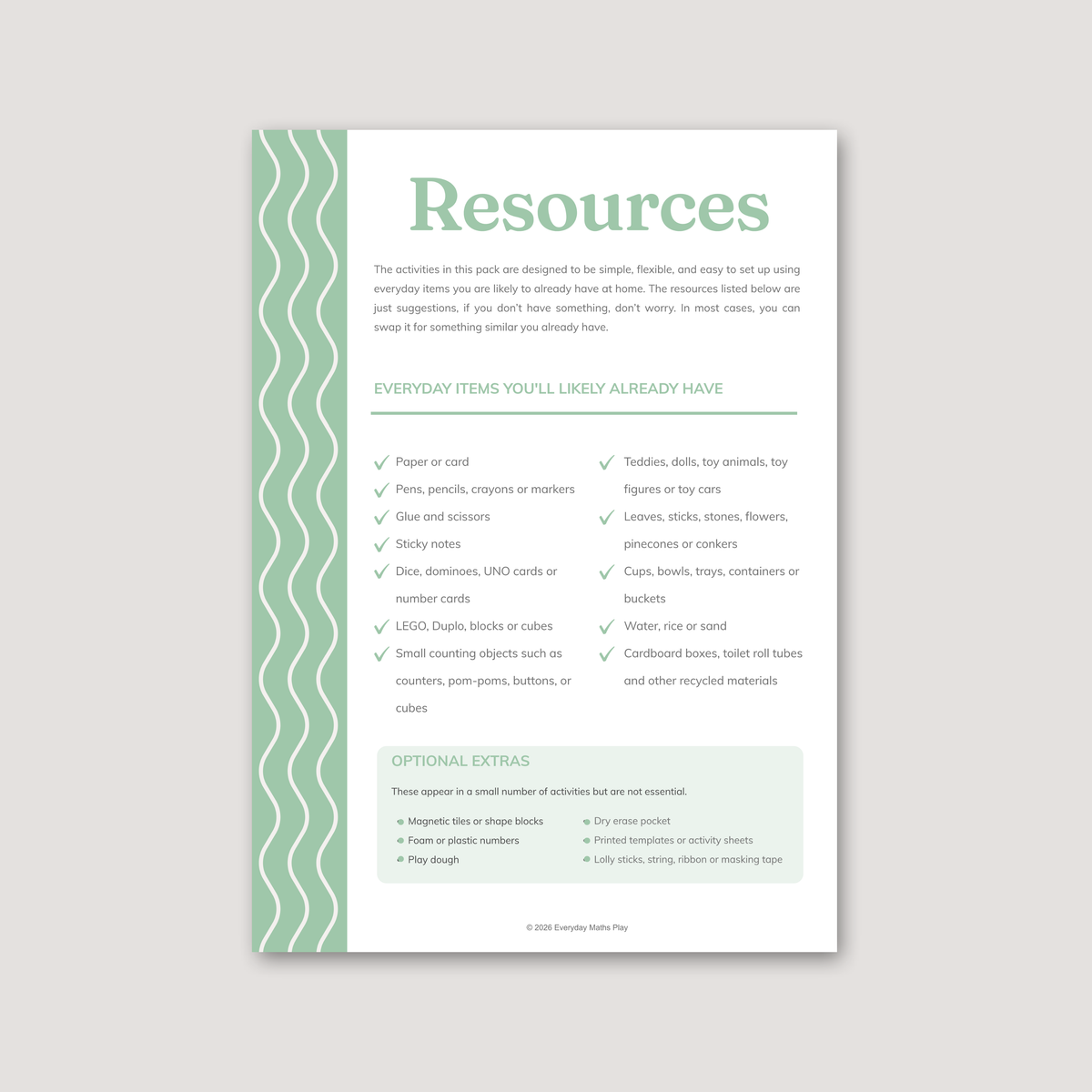 Reception Play & Learn Bundle (Ages 4 – 5)