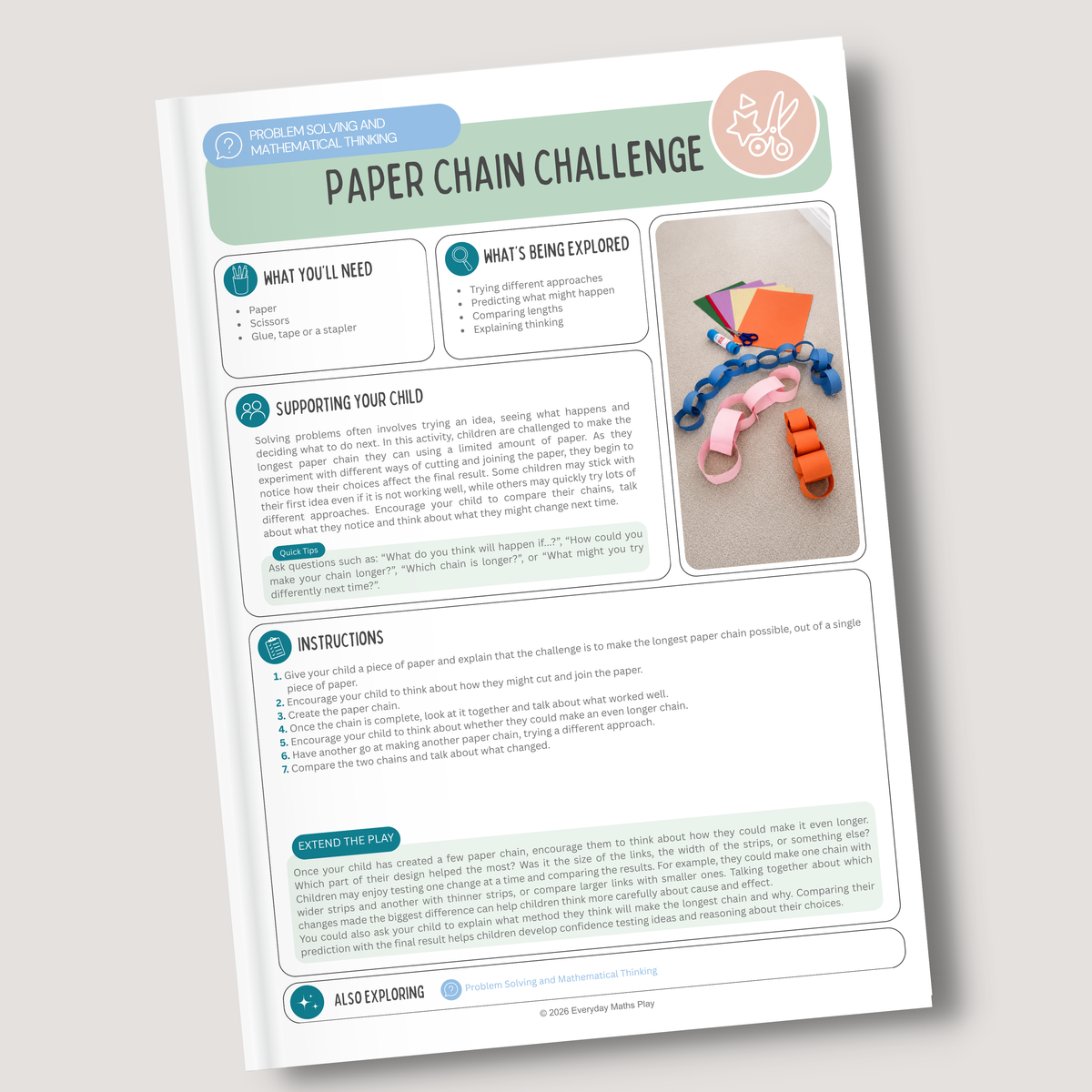 Reception Play & Learn Bundle (Ages 4 – 5)